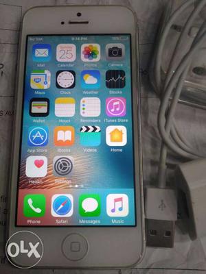 I phone 5 4g LTE 16gb with good condition. All