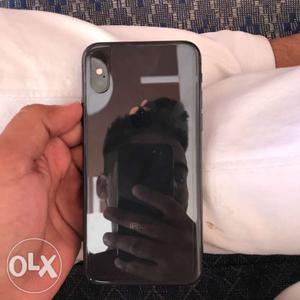 I phone x black colour 64 gb new condition with