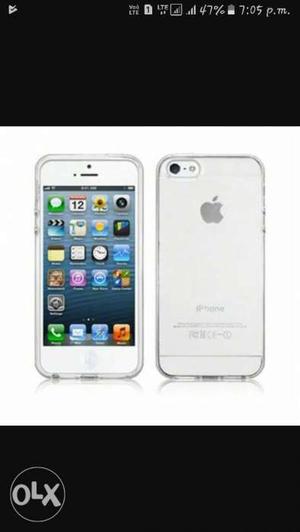 IPhone 5 32GB scratchless phone only back camera