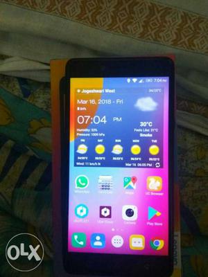 Lenovo k6note excellent condition box & charger call on