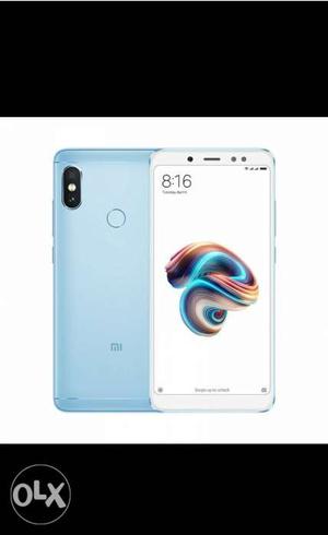 Mi note 5 pro 4/64 blue colour