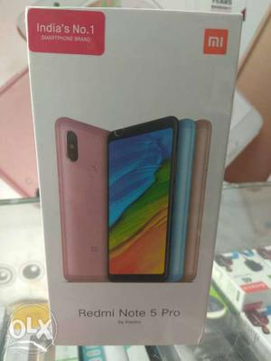 Mi note 5 pro gold colar 4gb 64 gb new sell pack