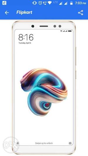 Mi redmi note pro 4gb ram 64gb internal seal pack