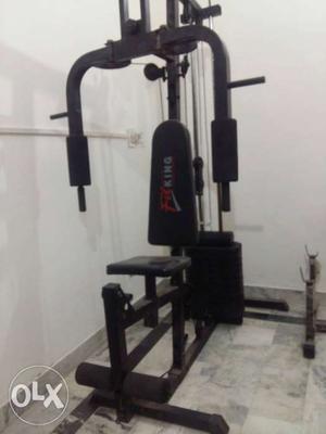 Multy home gym machine with back triceps shoulder