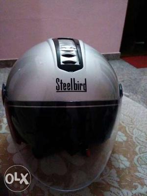 New steelbird helmet. Only 2 weeks used.contact
