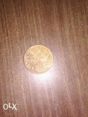 One quarter aana Indian coin in 