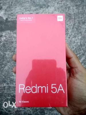 Redmi 5a seal packed gold 3-32 gb verient limited