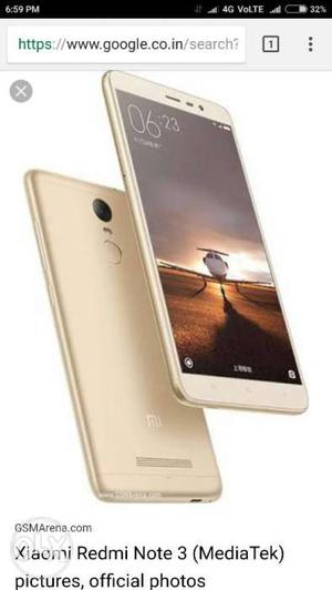 Redmi note 3 mobile. Is for sale is in very good