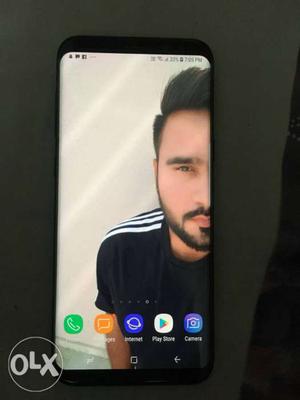 S8 edge black 64gb showroom condition with