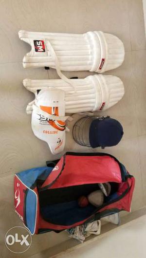 SM CRICKET KIT. lonely 4 time use. Good