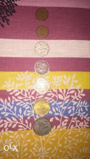 Seven Antique coins
