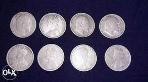 Silver coins 127 years old pure silver