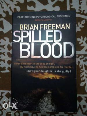 Spilled Blood By Brian,The scar_crow men two books, superb