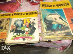 Vintage weekly magazines world of wonder