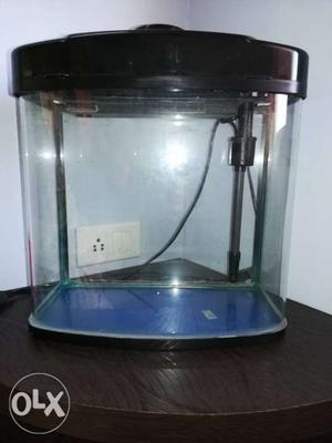 Aquarium,imported,with Led lights,pump,top,filter two months