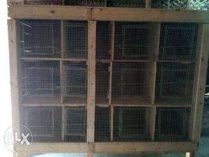 Grey Metal Pet Cages