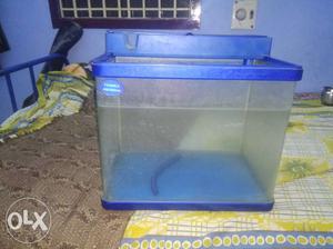 Molded fish tank. bought for 3k. bottom little