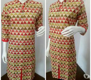 elegant jaipuri cotton printed kurtis available in all sizes