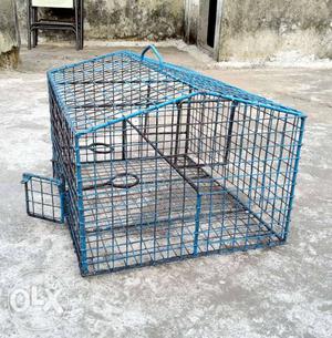 Blue Meal Wire Pet Cage