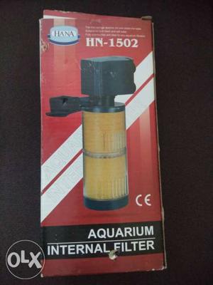 New never used Hana HN- Aquarium Internal Filter Box,