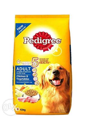 Pedigree 20% off on buying 2 bags.