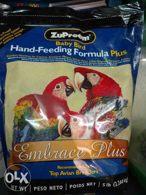 ZuPreem Hand-feeding Formula Plus Bird Food Pack