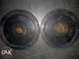 10 of rubber plates totally 20kg