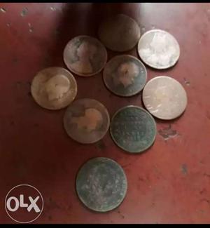 100 to 150 year old historical coin collection