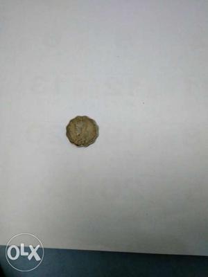 101 year old Indian coin(one Anna)