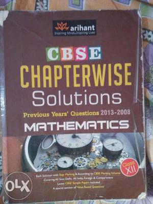 Arihant CBSE Chapterwise Solutions In Mathematics Textbook