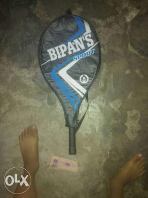 Black Bipan's Tennis Racket