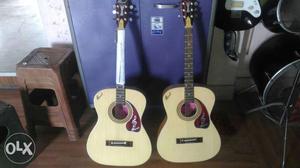 Hovner natural guitars with rose wood and