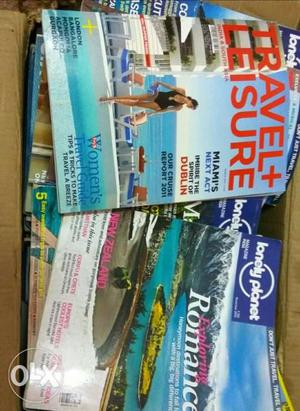 I have at least 200 of Travel magazines