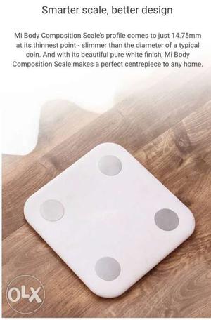 Mi body composition scale brand new, seal packed