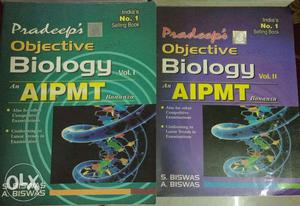 NEET/AIPMT - Pradeep's Objective Biology Vol1 & Vol2 Rs.