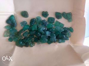 Natural Emerald lot 177 Cts. 600 rs per carat