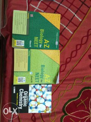 New neet books for medical aspirants and not used