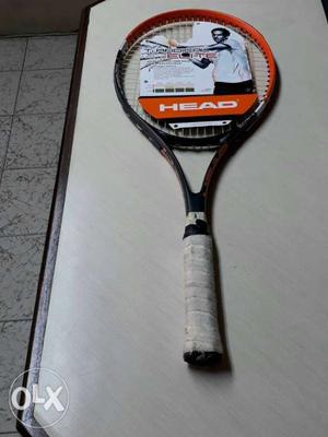 Orange And Black Head Tennis Racket