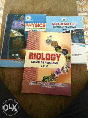 Science Exemplar Problem Bookset of 3,phy,bio and chemistry