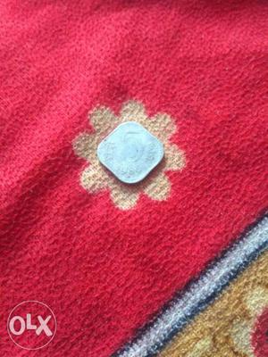 This is my old 5 paise coin in very good