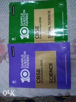 Two CBSE Science And Social Science Books