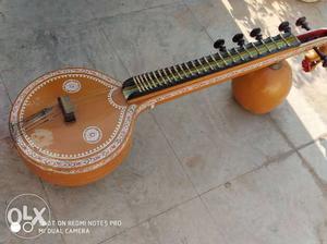 Veena in good condition only strings should be kept price is