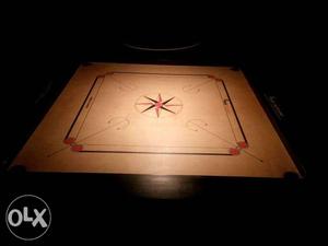 White And Red Air Hockey Table