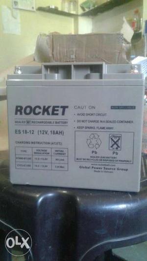 White Rocket Vehicle Battery naw