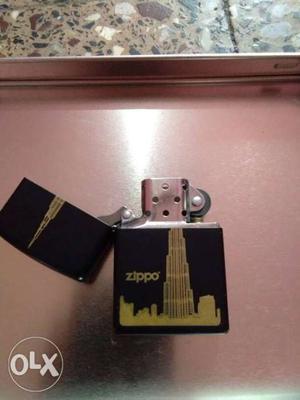 Zippo Lighter (Burj Khalifa) - Stone set &