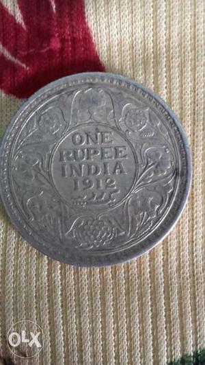  original George 5 king emperor 1rupee coin