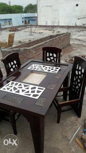 Buy new 4 seater dining table set at  only