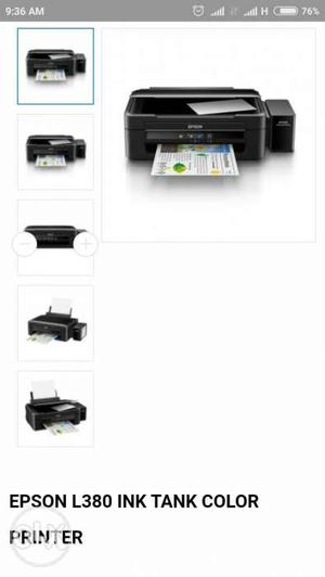 Epson l360 multibunction printer xexox scan print
