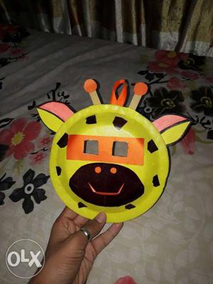 For kids Giraffe mask