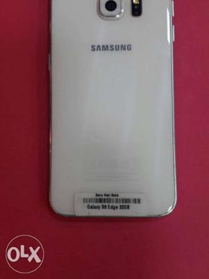 Galaxy S6 edge white excellent condition